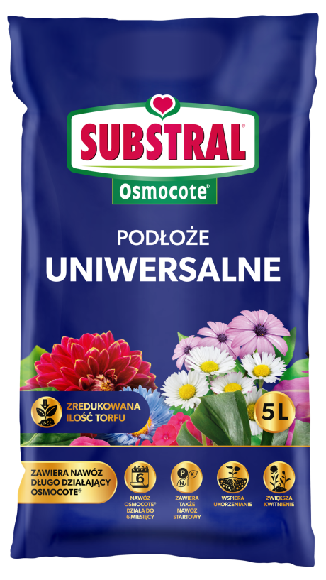 Substral Gotowe Podłoże Osmocote Uniwersalne 5l