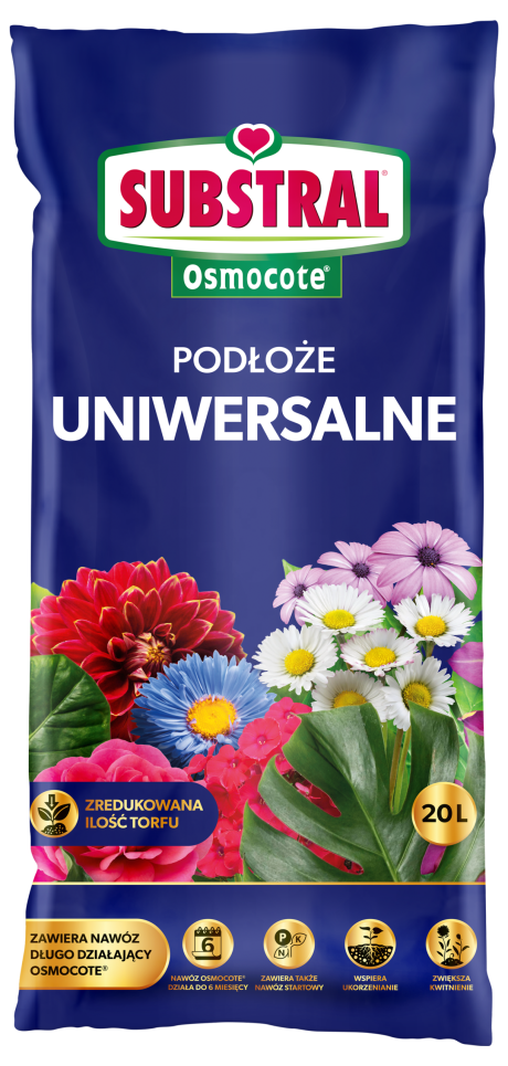 Substral Gotowe Podłoże Osmocote Uniwersalne 20l