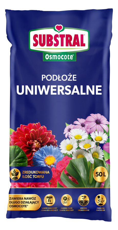Substral Gotowe Podłoże Osmocote Uniwersalne 50l
