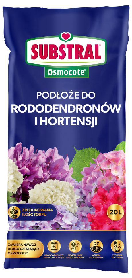 Substral Gotowe Podłoże Osmocote do Rododendronów 20l