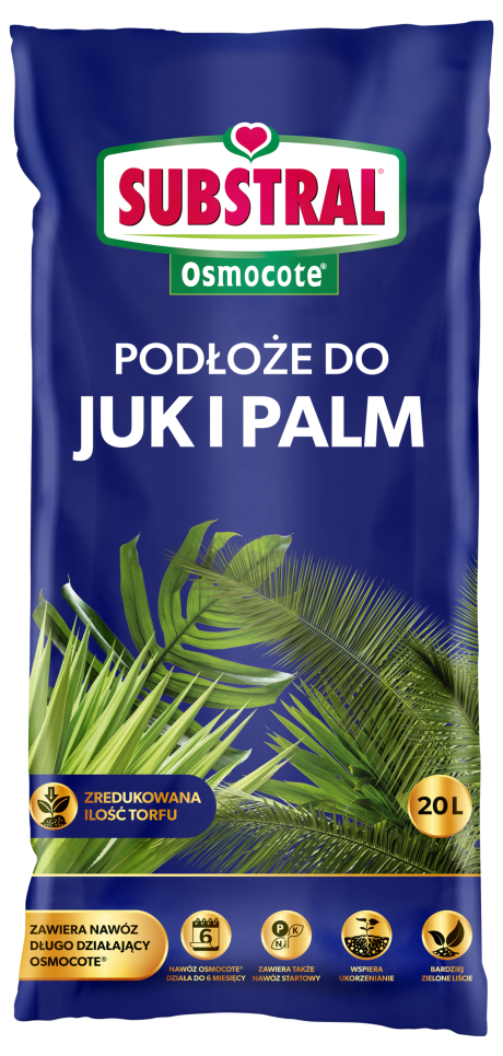 Substral Gotowe Podłoże Osmocote do Jukk i Palm 20l