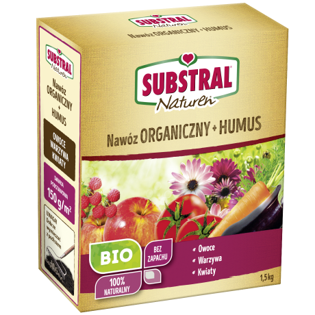 Substral Naturen Nawóz Organiczny + Humus 1,5kg