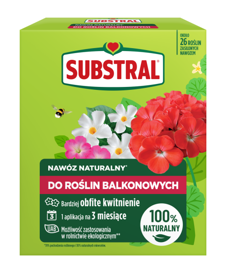 Substral Nawóz naturalny do Roślin balkonowych 650g