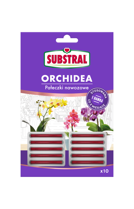 Substral  Pałeczki nawozowe do Orchidei 10szt