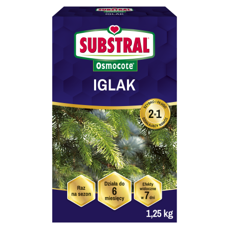 Substral Nawóz Osmocote 2w1 Iglak 1,25kg