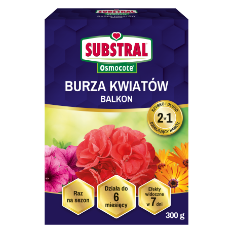 Substral Nawóz Osmocote 2w1 Burza Kwiatów 300g