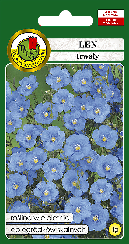 PNOS LEN TRWAŁY NIEBIESKI