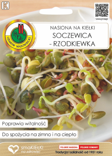 PNOS SOCZEWICA RZODKIEWKA NA KIEŁKI 30G