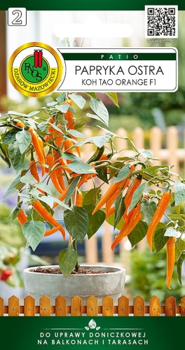 PNOS PAPRYKA OSTRA KOH TAO ORANGE 15SZT