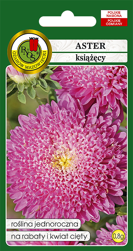 PNOS ASTER KSIĄŻĘCY RÓŻOWY 0,8G