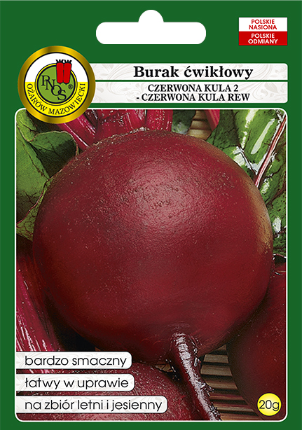 PNOS BURAK ĆWIKŁOWY CZERWONA KULA 2 INKRUSTOWANY 10G