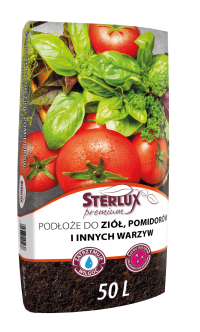 Hollas Podłoże do ziół, pomidorów i innych warzyw STERLUX PREMIUM 50l