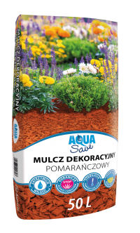 Hollas Mulcz dekoracyjny Aqua Save pomarańczowy