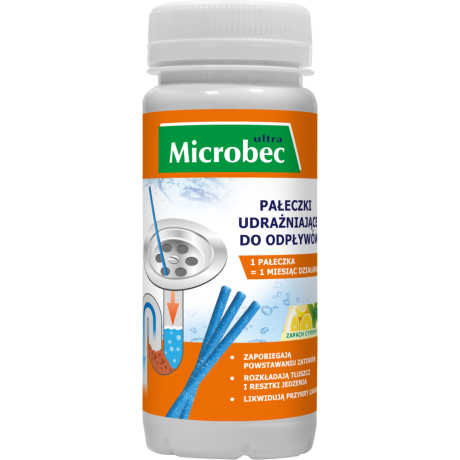 MICROBEC Pałeczki udrażniające do odpływów