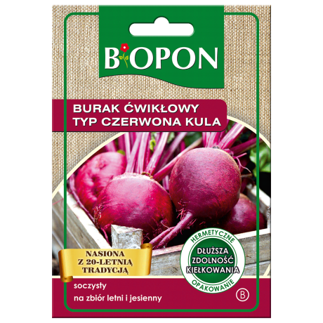 Bopon Burak ćwikłowy Typ Czerwona Kula