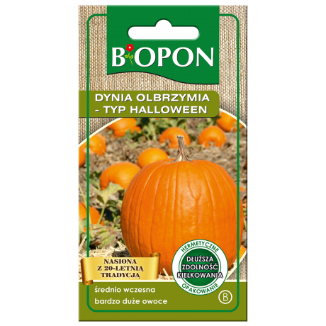 Bopon Dynia Olbrzymia Typ Halloween