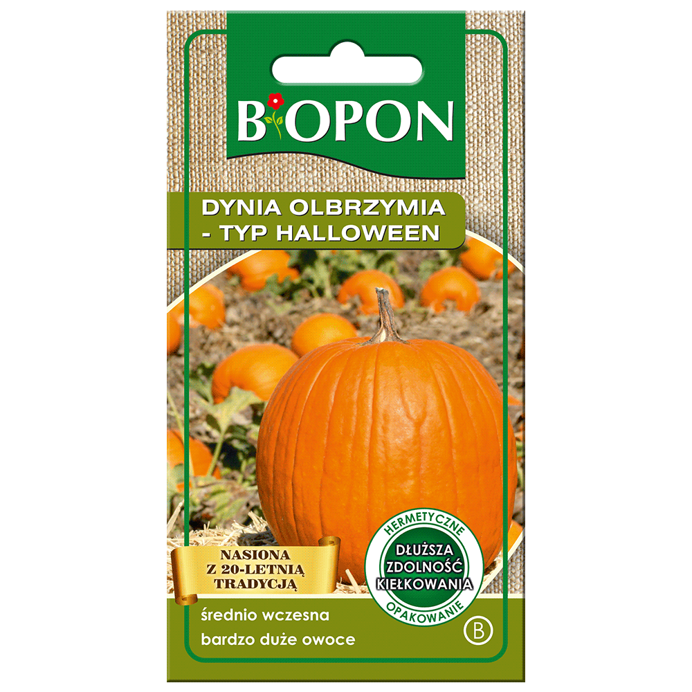Bopon Dynia Olbrzymia Typ Halloween