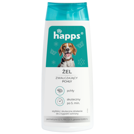 HAPPS – żel zwalczający pchły