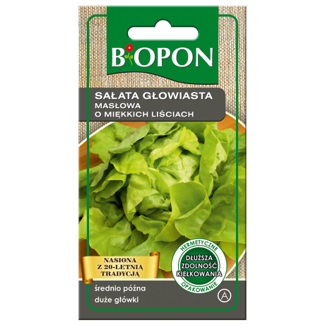 Bopon Sałata głowiasta masłowa o miękkich liściach