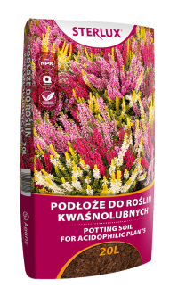 Hollas Podłoże do roślin kwaśnolubnych Sterlux 20l