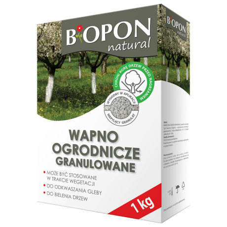 Bopon Wapno ogrodnicze granulowane 1kg