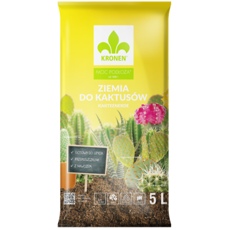 KRONEN®Ziemia do kaktusów 5l