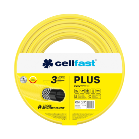 Cellfast Wąż ogrodowy PLUS 1/2 50m