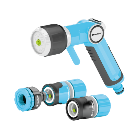 Cellfast Zestaw ENERGO™ ze zraszaczem pistoletowym wielofunkcyjnym 1/2″ – 5/8″