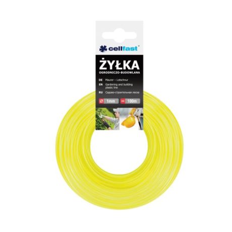 Cellfast Żyłka ogrodniczo-budowlana 1mm 100m