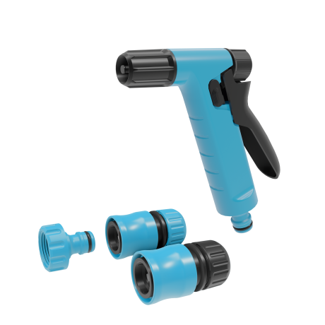 Cellfast Zestaw ze zraszaczem pistoletowym 1/2″-5/8″ BASIC