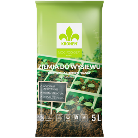 KRONEN®Ziemia do wysiewu pikowania i ukorzeniania 20l
