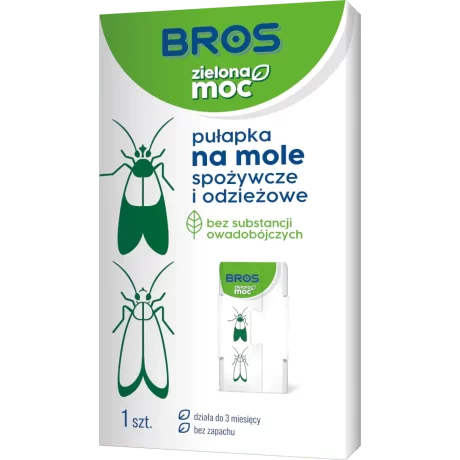 BROS Zielona Moc Pułapka na mole spożywcze i odzieżowe