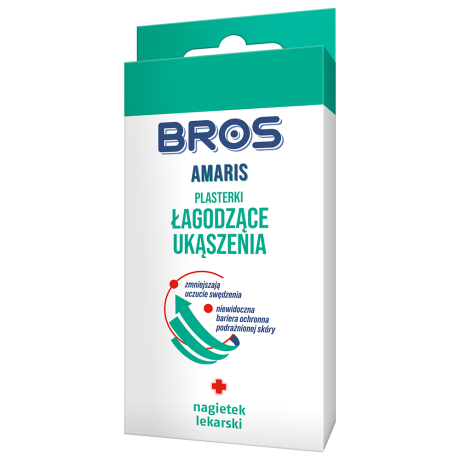 BROS Amaris Plasterki łagodzące ukąszenia