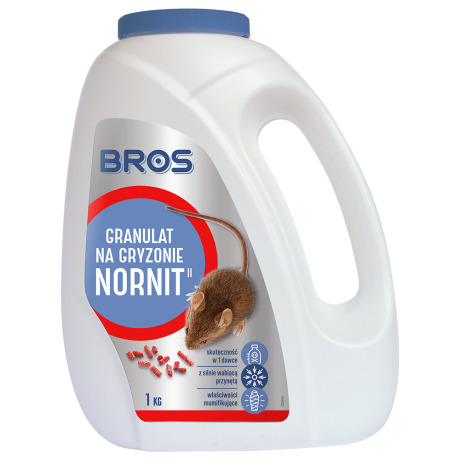 BROS Nornit granulat na nornice i norniki 1KG