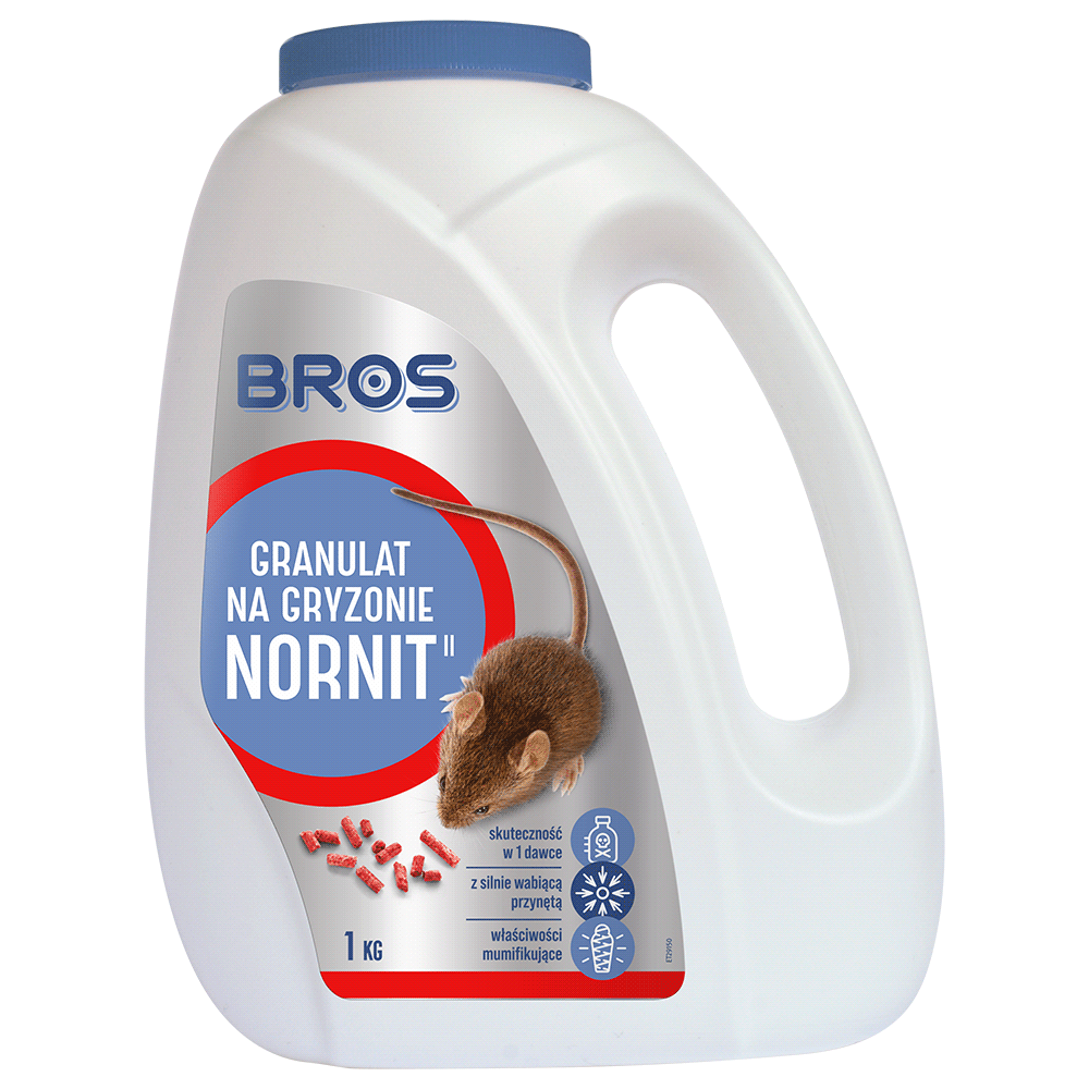BROS Nornit granulat na nornice i norniki 1KG