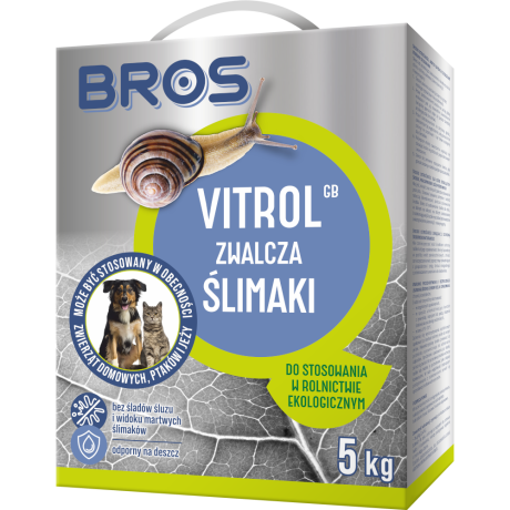 BROS Vitrol GB zwalcza ślimaki 250g