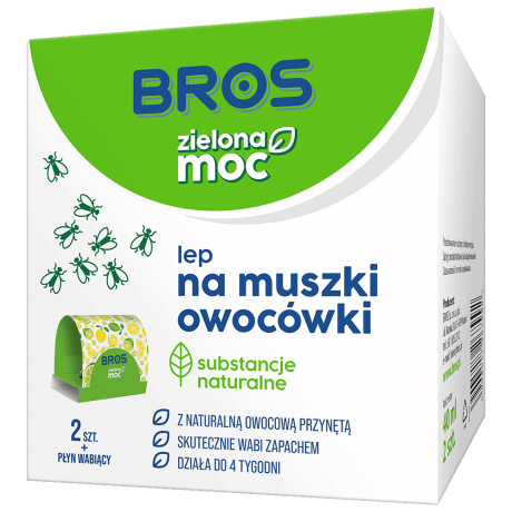 BROS BROS Zielona Moc Lep na muszki owocówki