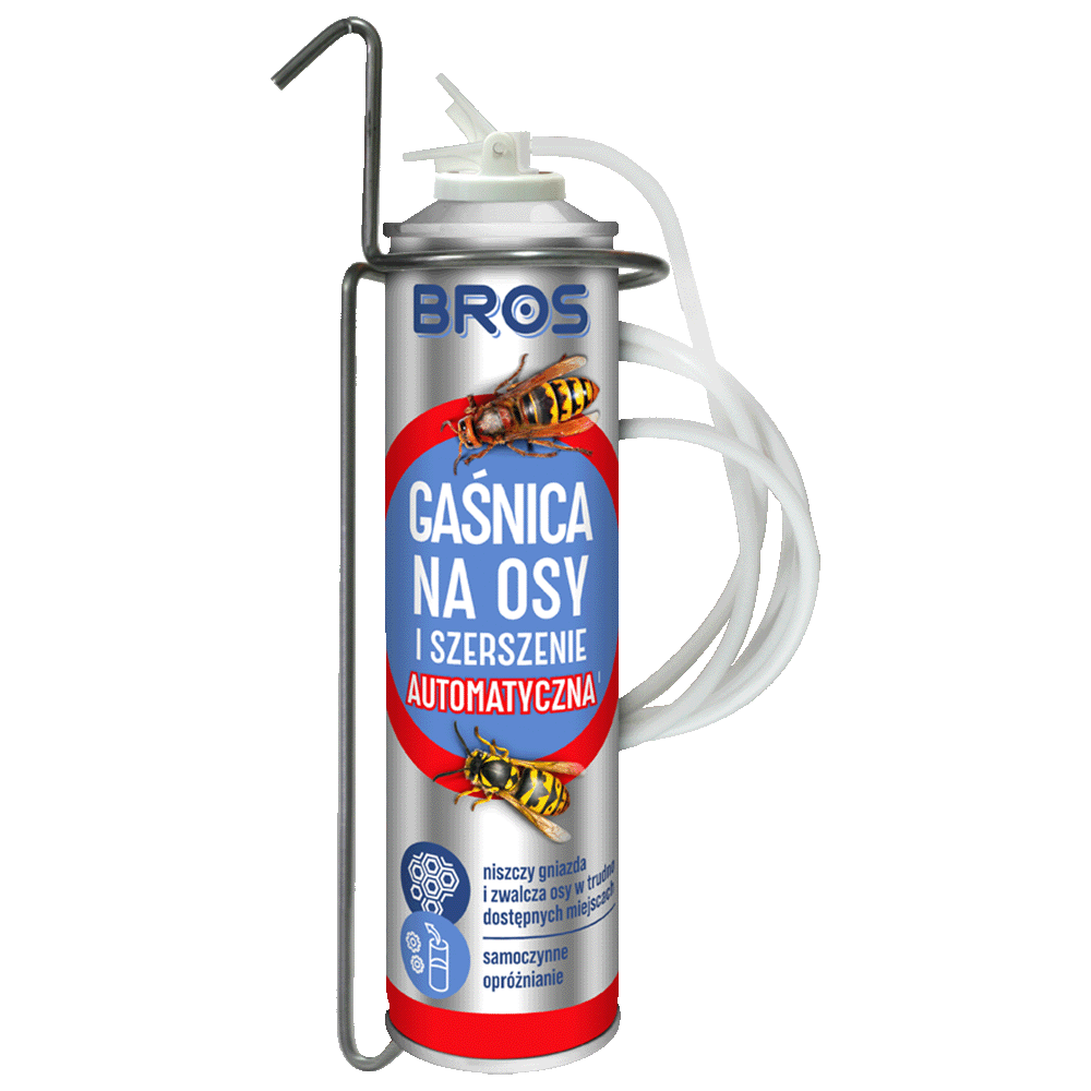 BROS Gaśnica na osy i szerszenie automatyczna