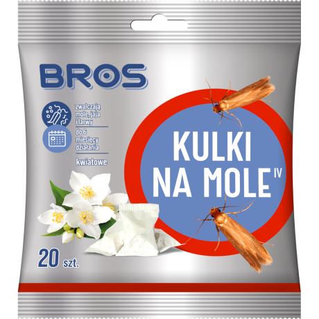 BROS Kulki na mole KWIATOWE