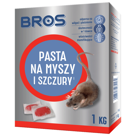 BROS Pasta na myszy i szczury 150G