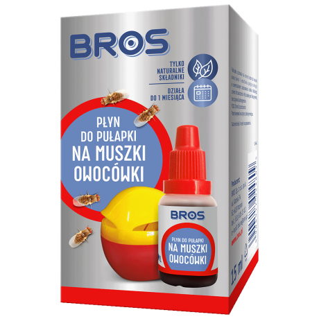 BROS Płyn do pułapki na muszki owocówki