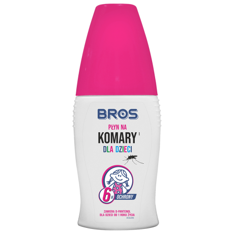 BROS Płyn na komary dla dzieci 50ML