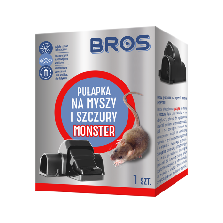 BROS Pułapka na myszy i szczury MONSTER