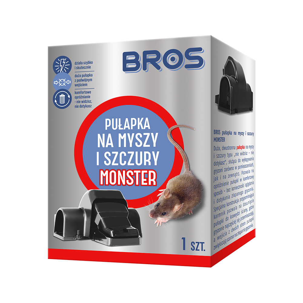 BROS Pułapka na myszy i szczury MONSTER