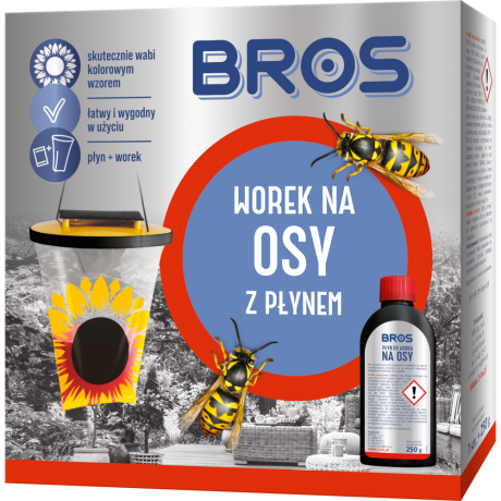 BROS Worek na osy z płynem