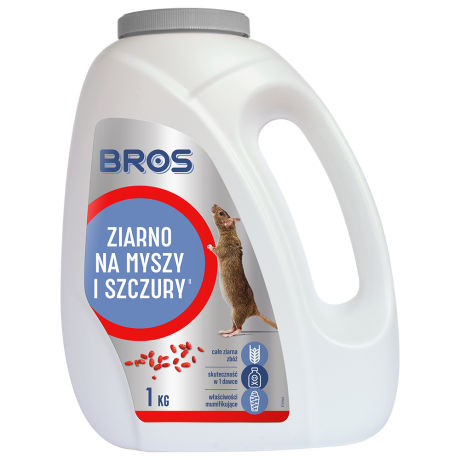 BROS Ziarno na myszy i szczury 1KG
