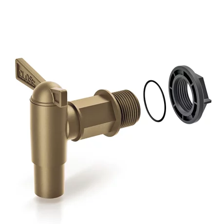 PROSPERPLAST WATERFORM KRAN DO DESZCZÓWKI ITAP2 STARE ZŁOTO