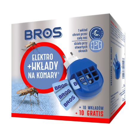BROS Elektro + wkłady na komary