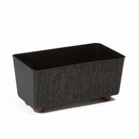 LAMELA SKRZYNKA SAGA 285X285 TEXTIL CZARNY+T/K31