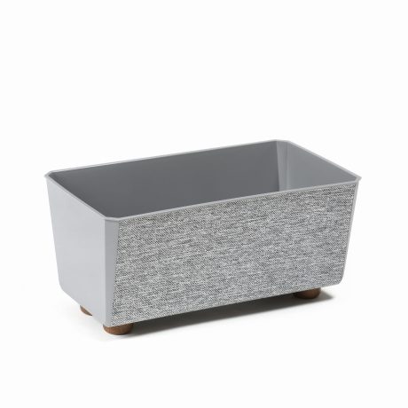 LAMELA SKRZYNKA SAGA 285X285 TEXTIL SZARY+T/K39